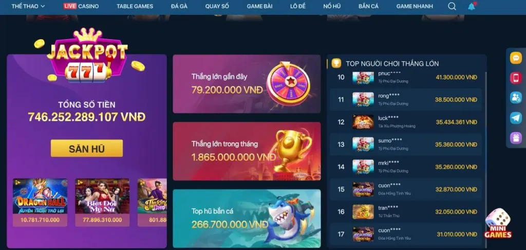 Tiền Thưởng Nạp Lại